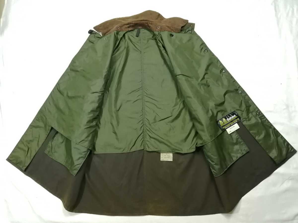 ほぼデッドストック 80s 1984年 2ワラント barbour 3/4 coat c48 ほぼデッドストック 80s 1984年 2ワラント barbour 3/4 coat c48