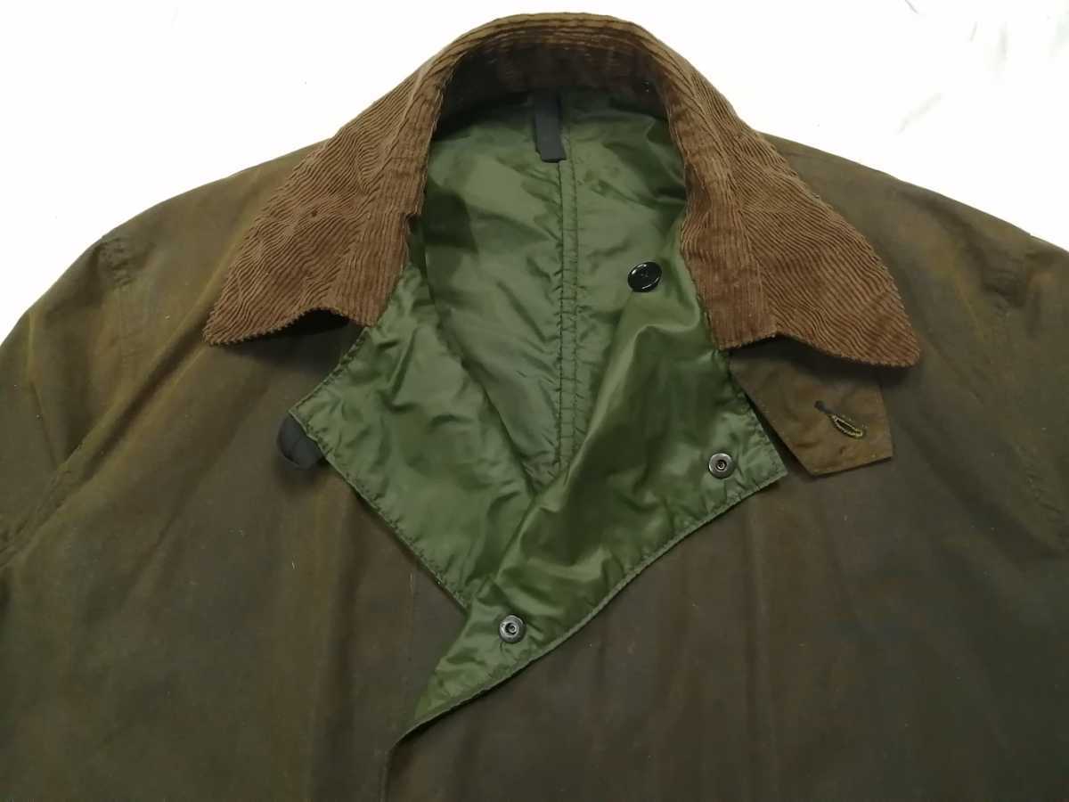 ほぼデッドストック 80s 1984年 2ワラント barbour 3/4 coat c48 ほぼデッドストック 80s 1984年 2ワラント barbour 3/4 coat c48