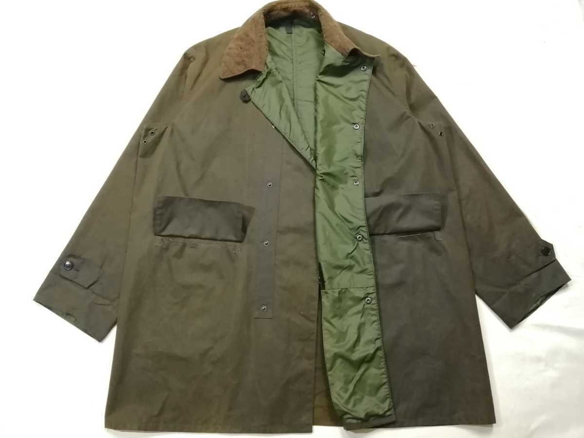 ほぼデッドストック 80s 1984年 2ワラント barbour 3/4 coat c48