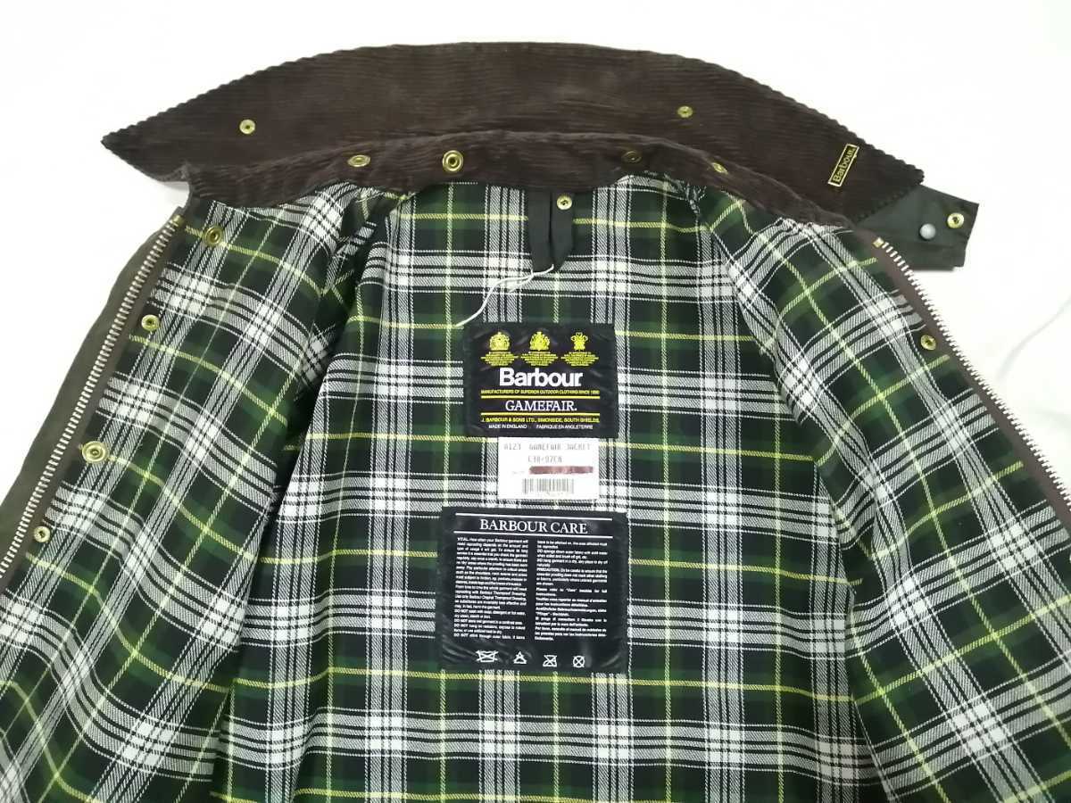 デッド級 1994 c38 Barbour game fair Mint condition 90s バブアー