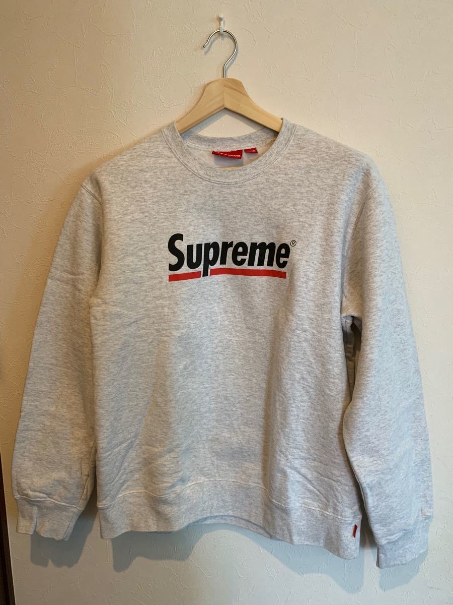 Supreme Underline Crewneck Lサイズ｜Yahoo!フリマ（旧PayPayフリマ）