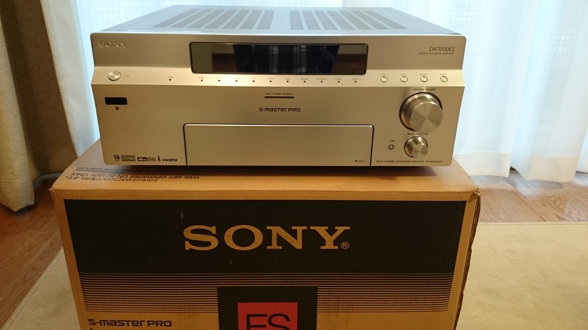 SONY TA-DA7000ES multi channel in te Great amplifier Sony : Real
