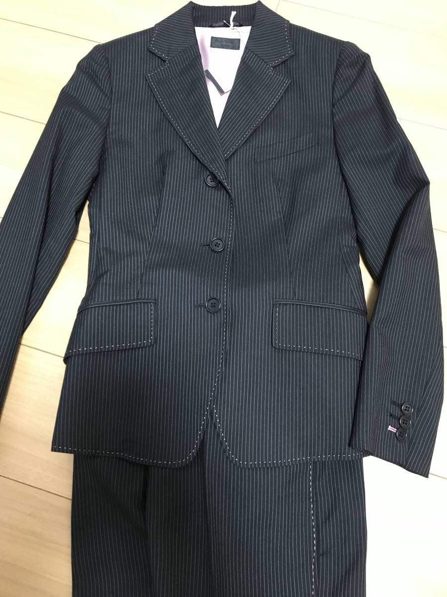 Paul Smith BLACK ピンストライプ スーツ レディースファッション 