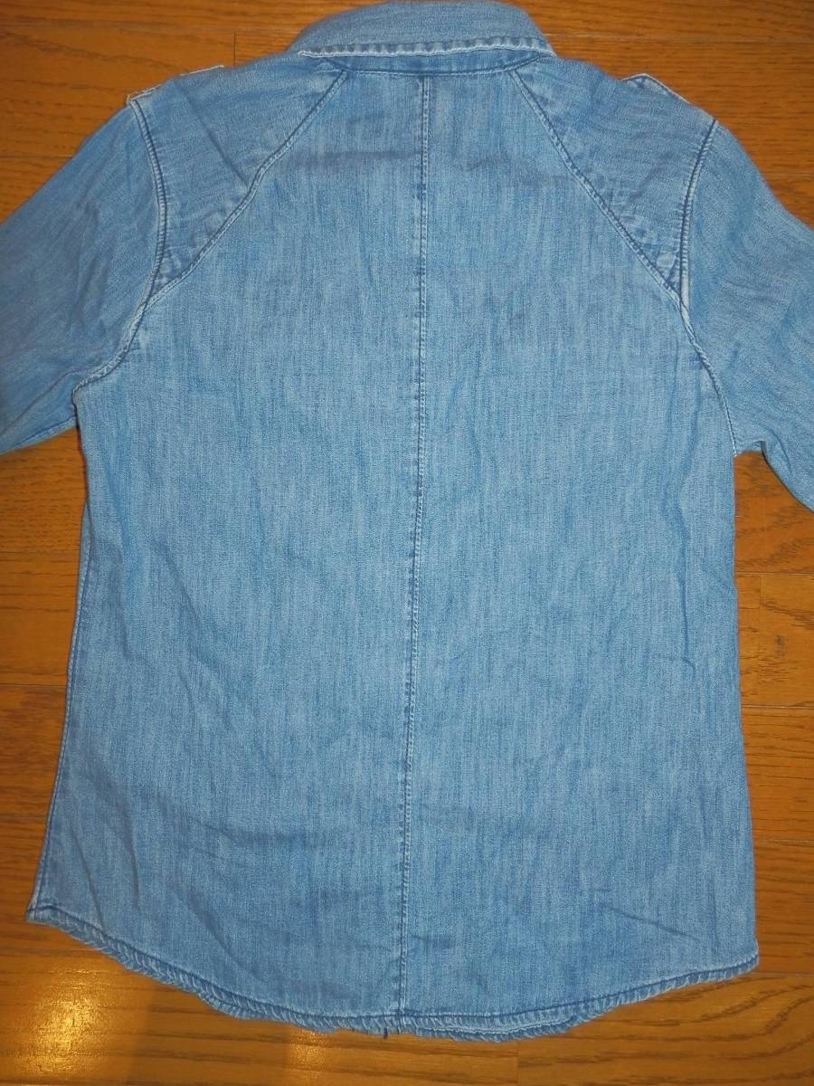 USED品★GapKids デニムブラウス L 140_画像2