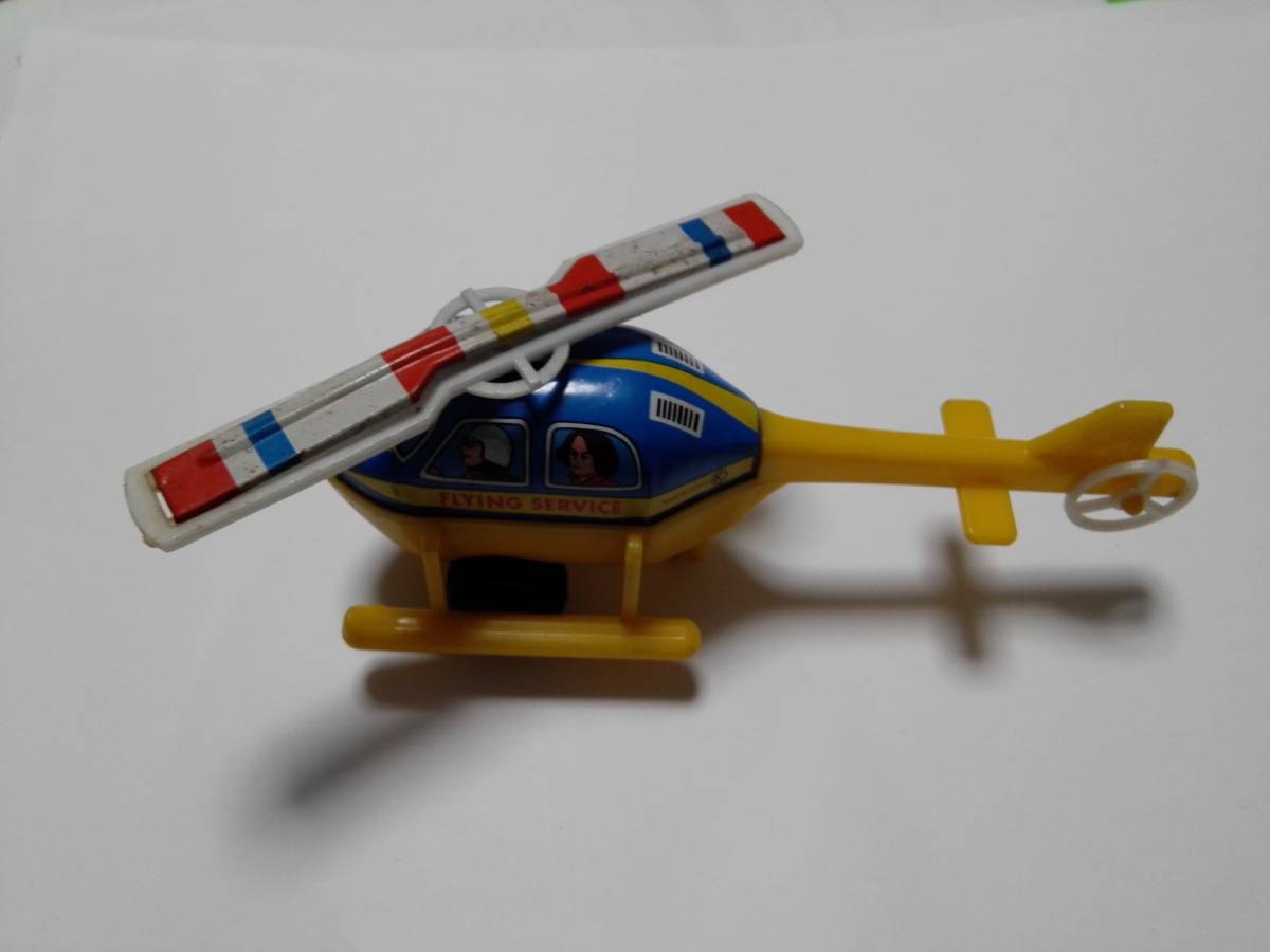 ヤフオク ヘリコプター レトロ ブリキ おもちゃ 飛行機