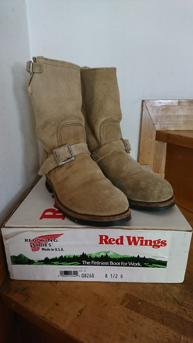 全日本送料無料 レッドウィング REDWING PT91 8268 エンジニアブーツ