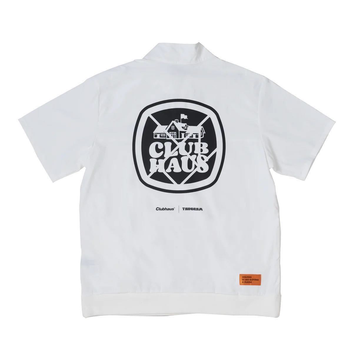 CLUBHAUS × TANGRAM HALF ZIP PISTE WHITE｜PayPayフリマ