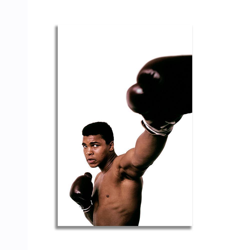モハメド・アリ Muhammad Ali ポスター ボード パネル フレーム 75x50cm 海外 ボクサー ボクシング インテリア グッズ 雑貨 絵 写真 25