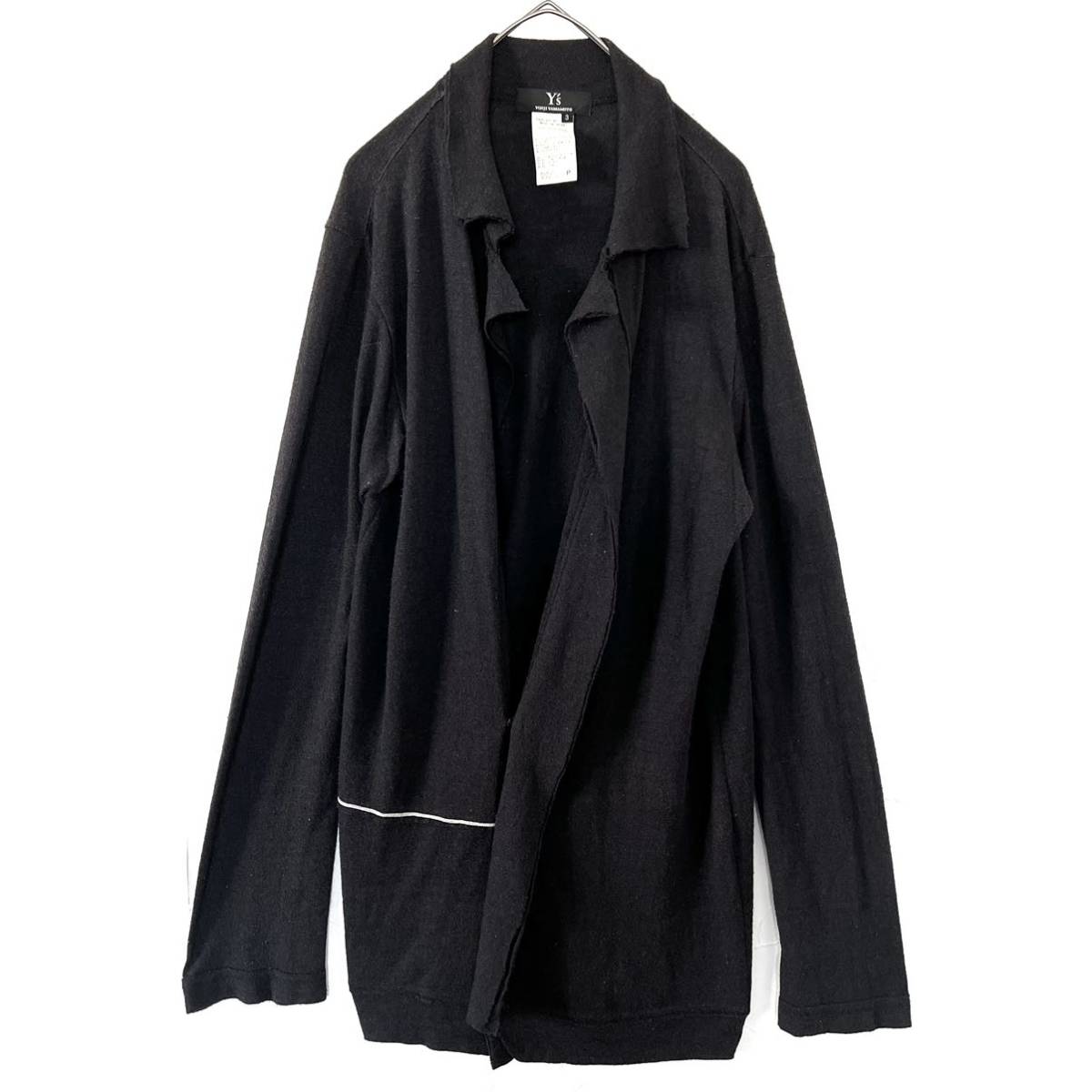 人気No.1 Y´s Yohji Yamamoto ヨウジヤマモト ドレープ ネック ニット