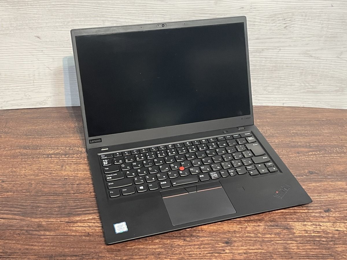 1円スタート☆第8世代☆Lenovo ThinkPad X1 Carbon 6th Core i5 8250U