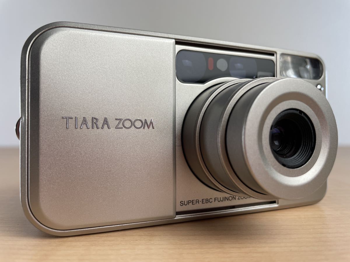 TIARA ZOOM】FUJIFILM ケース付 ティアラ ズーム 富士フィルム