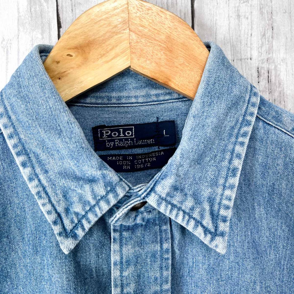 ラルフローレン Ralph Lauren デニムシャツ 長袖シャツ メンズ ラルフローレン Ralph Lauren デニムシャツ 長袖シャツ メンズ
