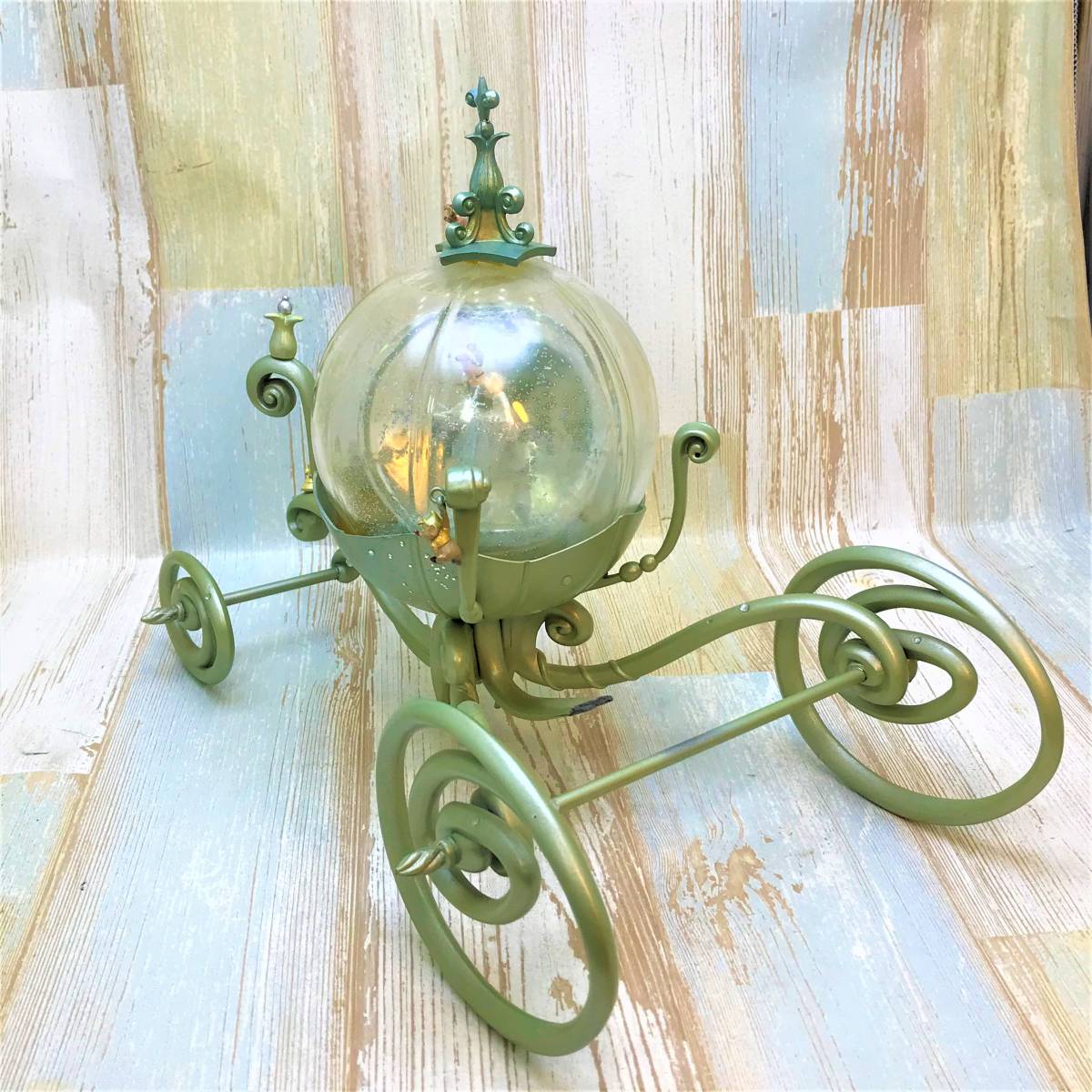 シンデレラ Cinderella 馬車型 スノーグローブ スノードーム 訳アリ品-