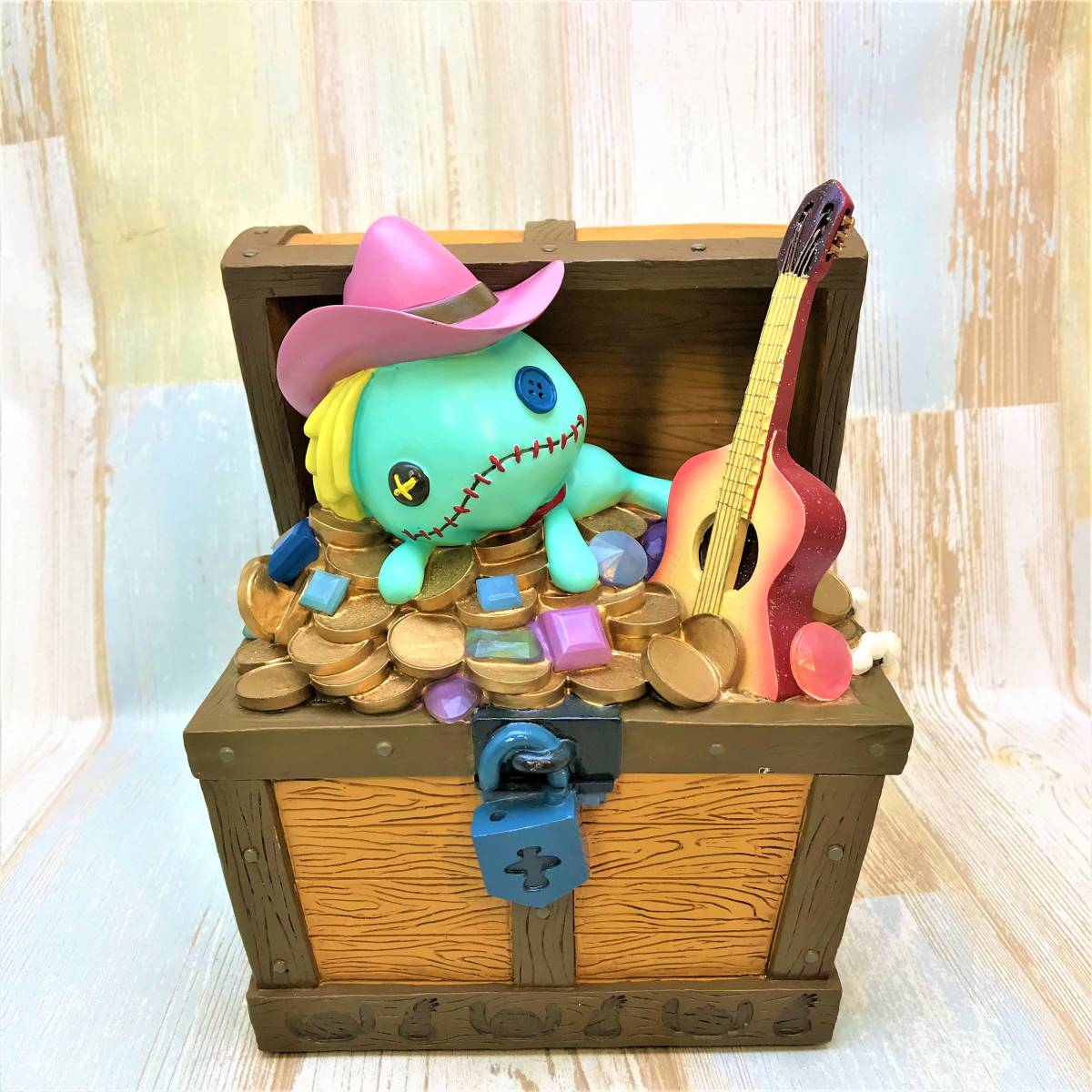 レア☆リロ＆スティッチ Lilo & Stitch スクランプ 宝箱 フィギュア