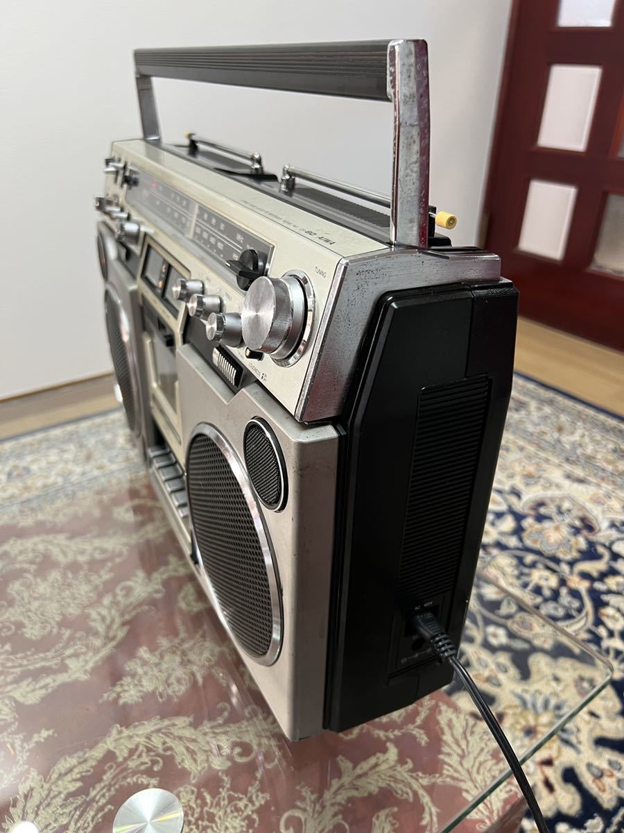 AIWA/アイワ 大型ラジカセ CS-80 昭和 レトロ ラジカセ メンテナンス