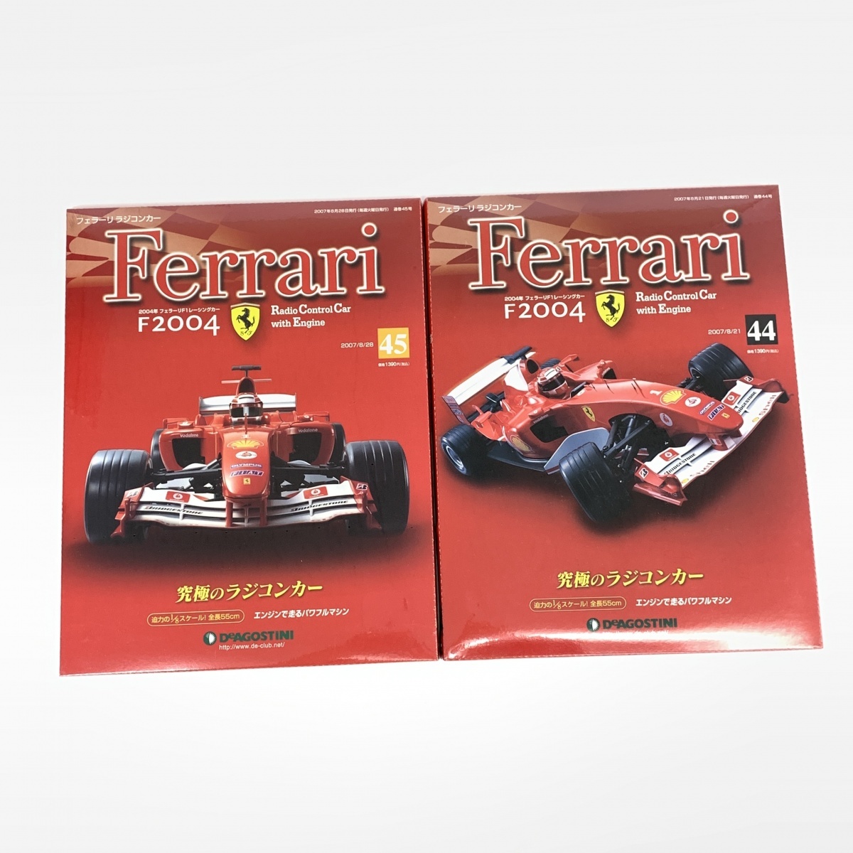 新品未開封] 週刊フェラーリ ラジコンカー F2004 1/8スケール バラ可-