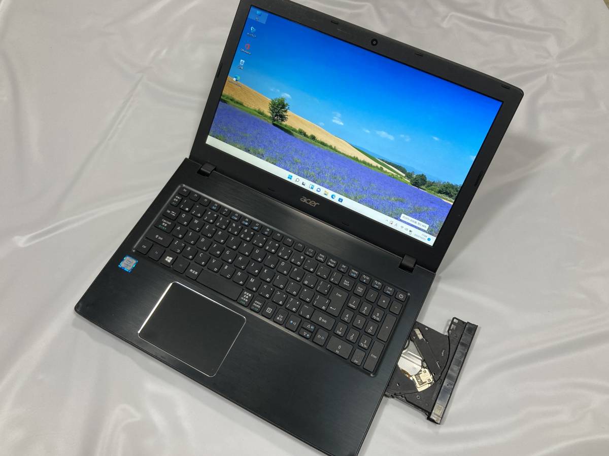 Acer ☆Windows11 ☆SSD 256GB+HDD1TB ☆メモリ8GB ☆ i3-6006U-2GHz