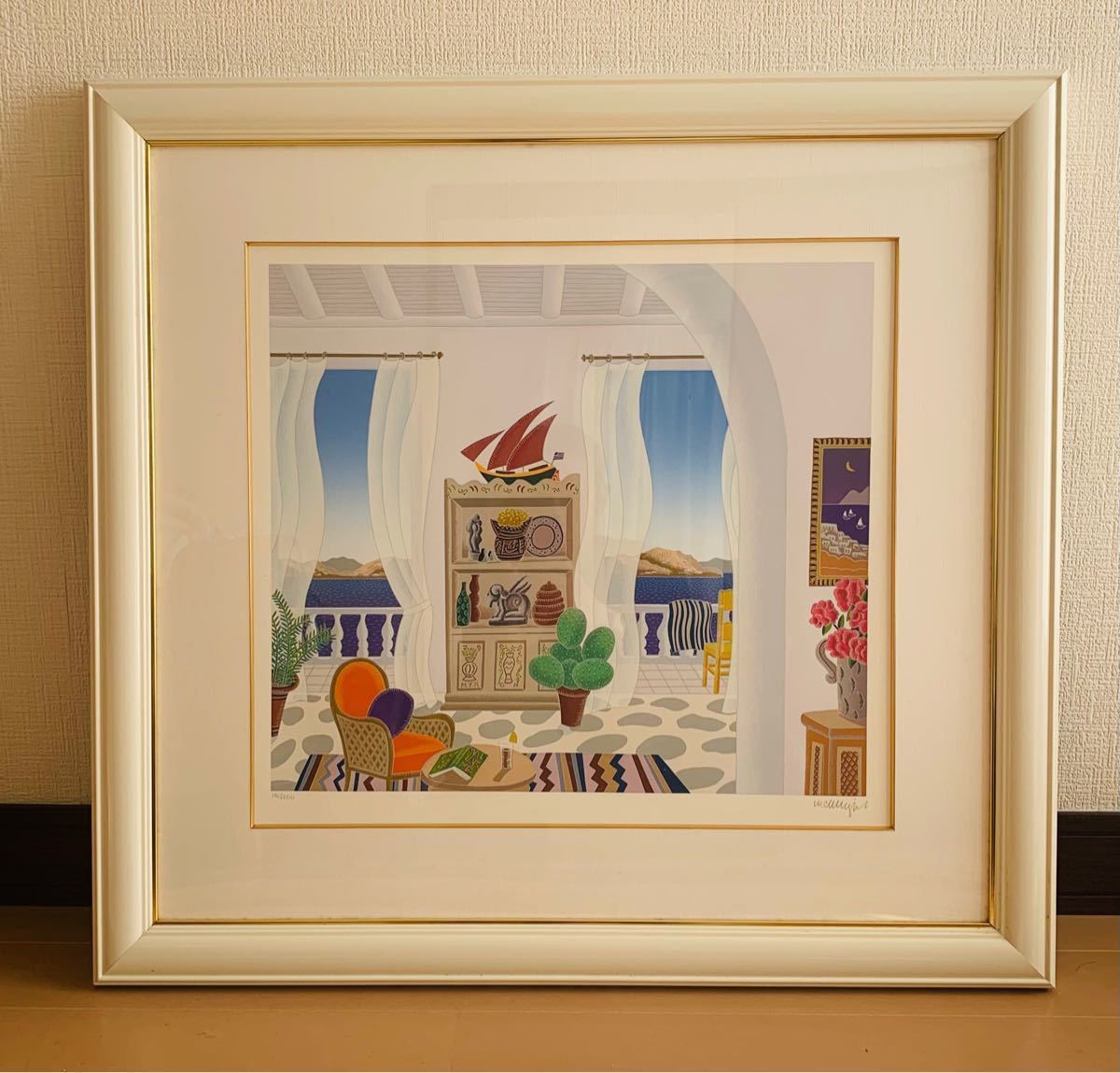 トーマスマックナイト シルクスクリーン版画 美術品 絵画/タペストリ