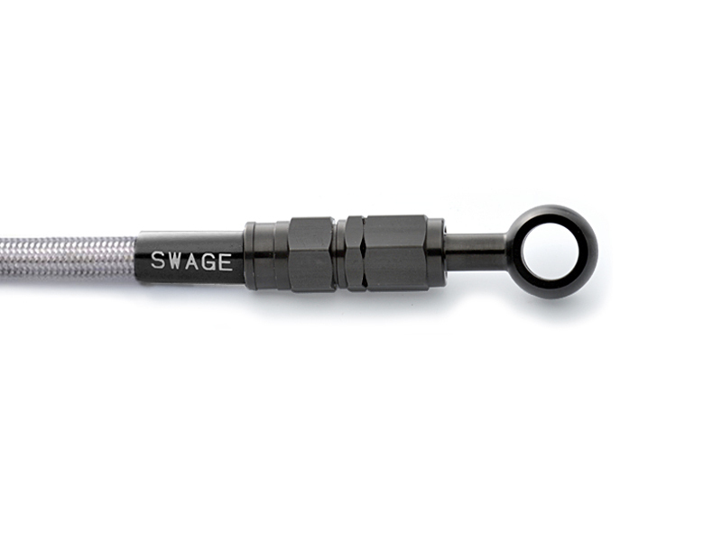 ヒート BTF709D Fホース ダイレクト ステンBLK/クリア Z1000 03-06 Swage Line(スウェッジライン) | bran.com.mk