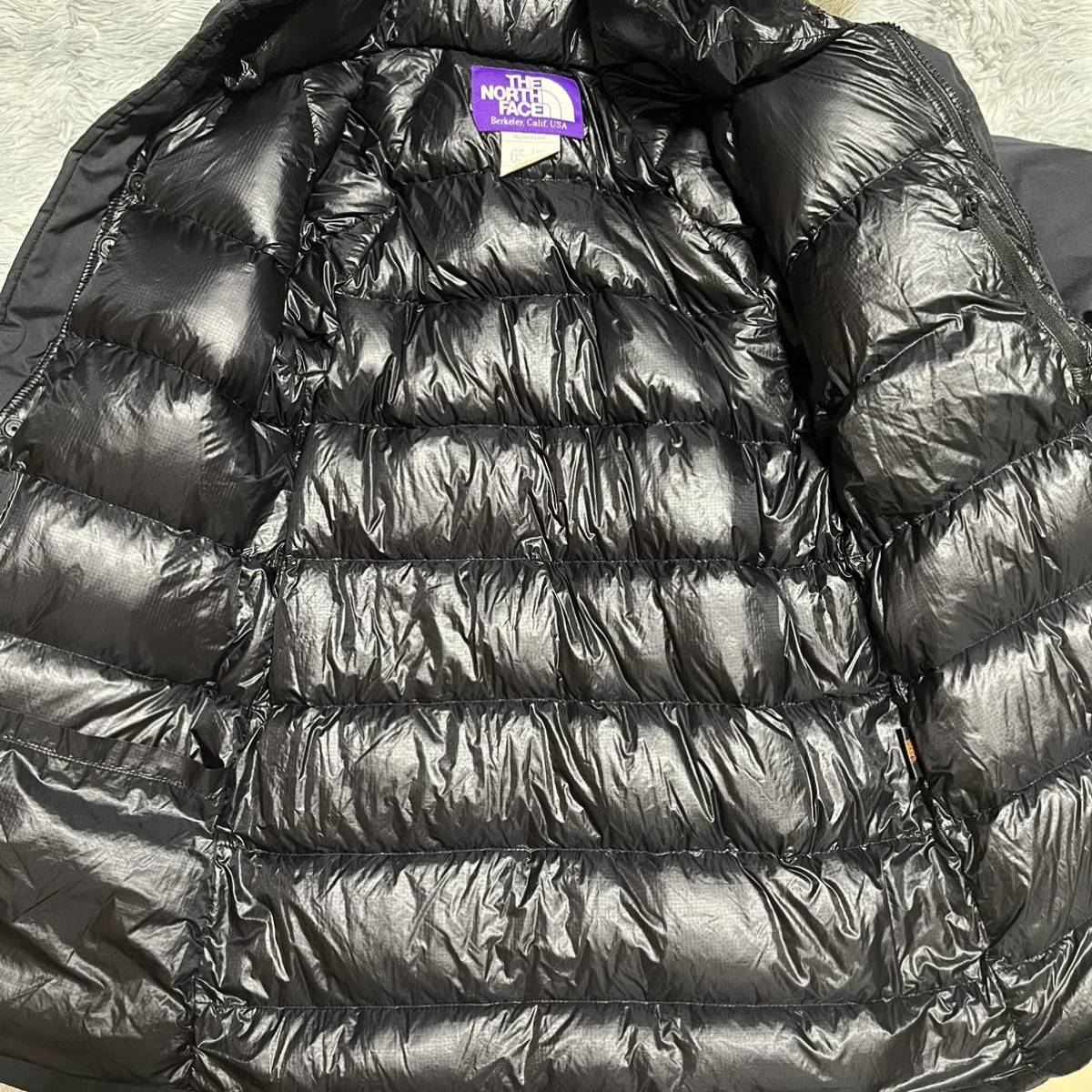 THE NORTH FACE PURPLE LABEL ノースフェイスパープルレーベル ロングセロー ダウンコート 65/35 ファー 光電子 レディース