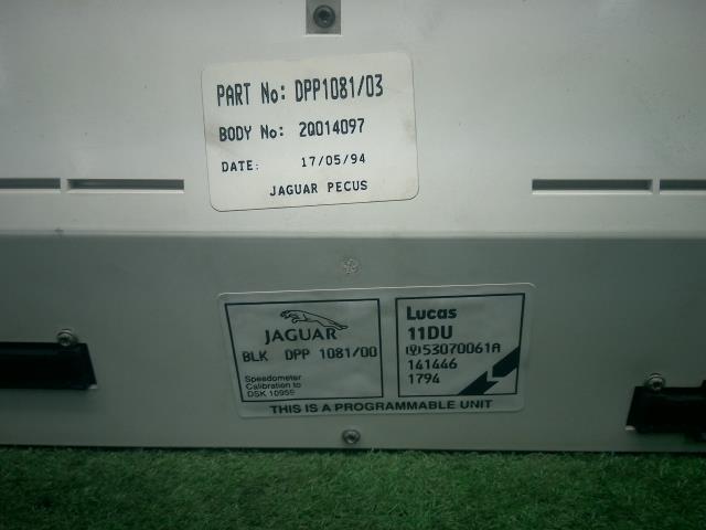 ジャガー XJシリーズ E-JLG スピードメーター 53070061A 未テスト yatsu_画像3