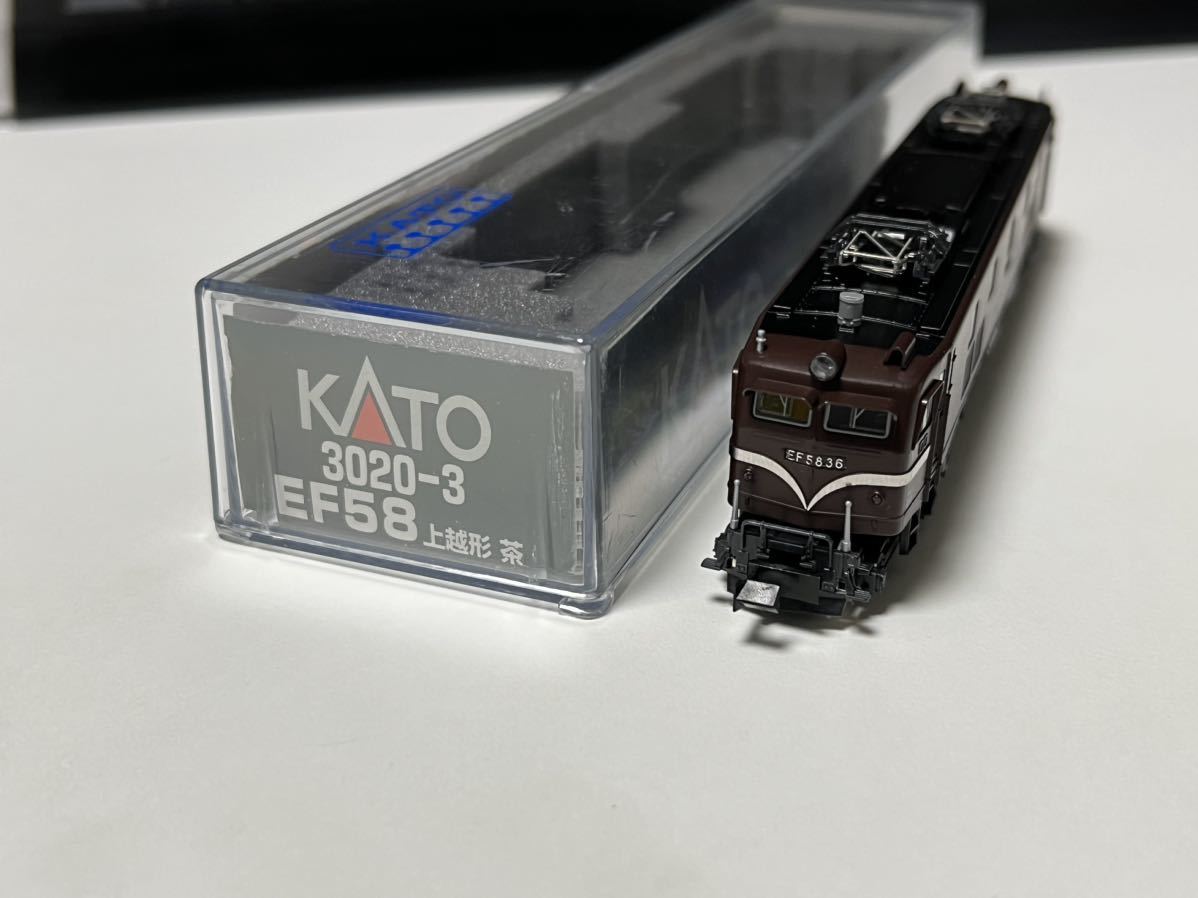ヤフオク! - 【ジャンク品】KATO 3020-3 EF58 上越形 茶...