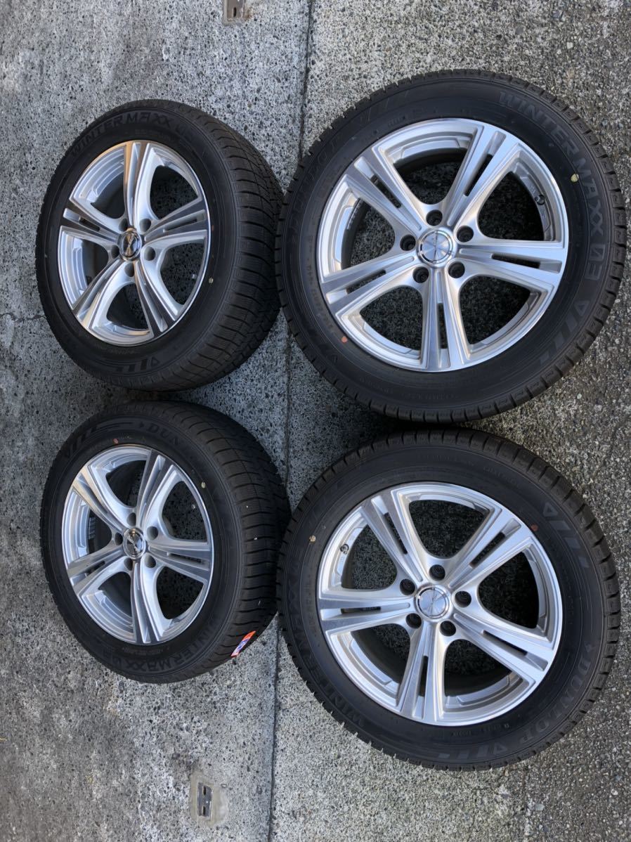 スタッドレス 215/55R17ホイール付き 4本セット 品2021年製