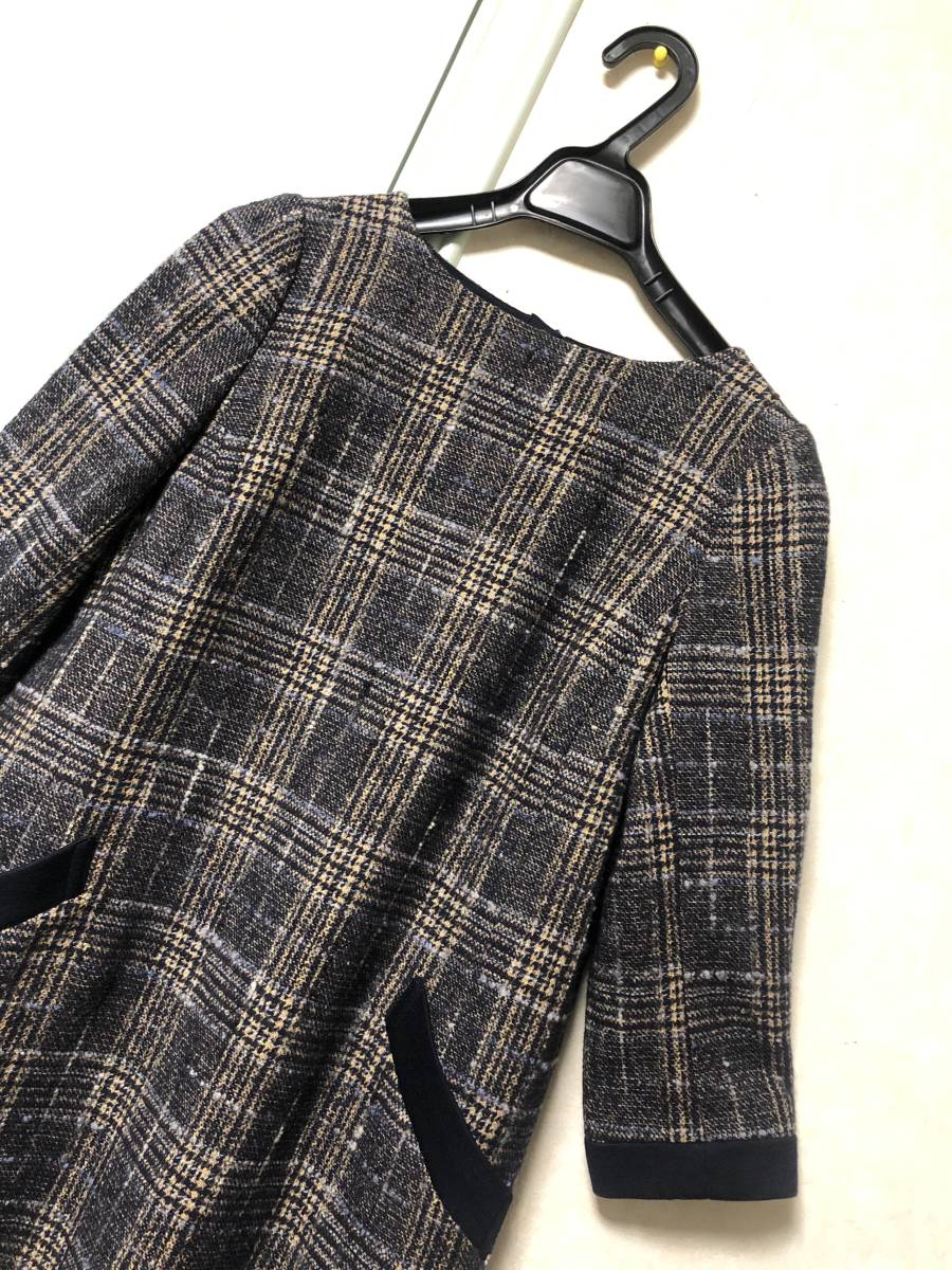 新入荷 - 柔らかい 【新品未使用】MACKINTOSH London七分袖ワンピース