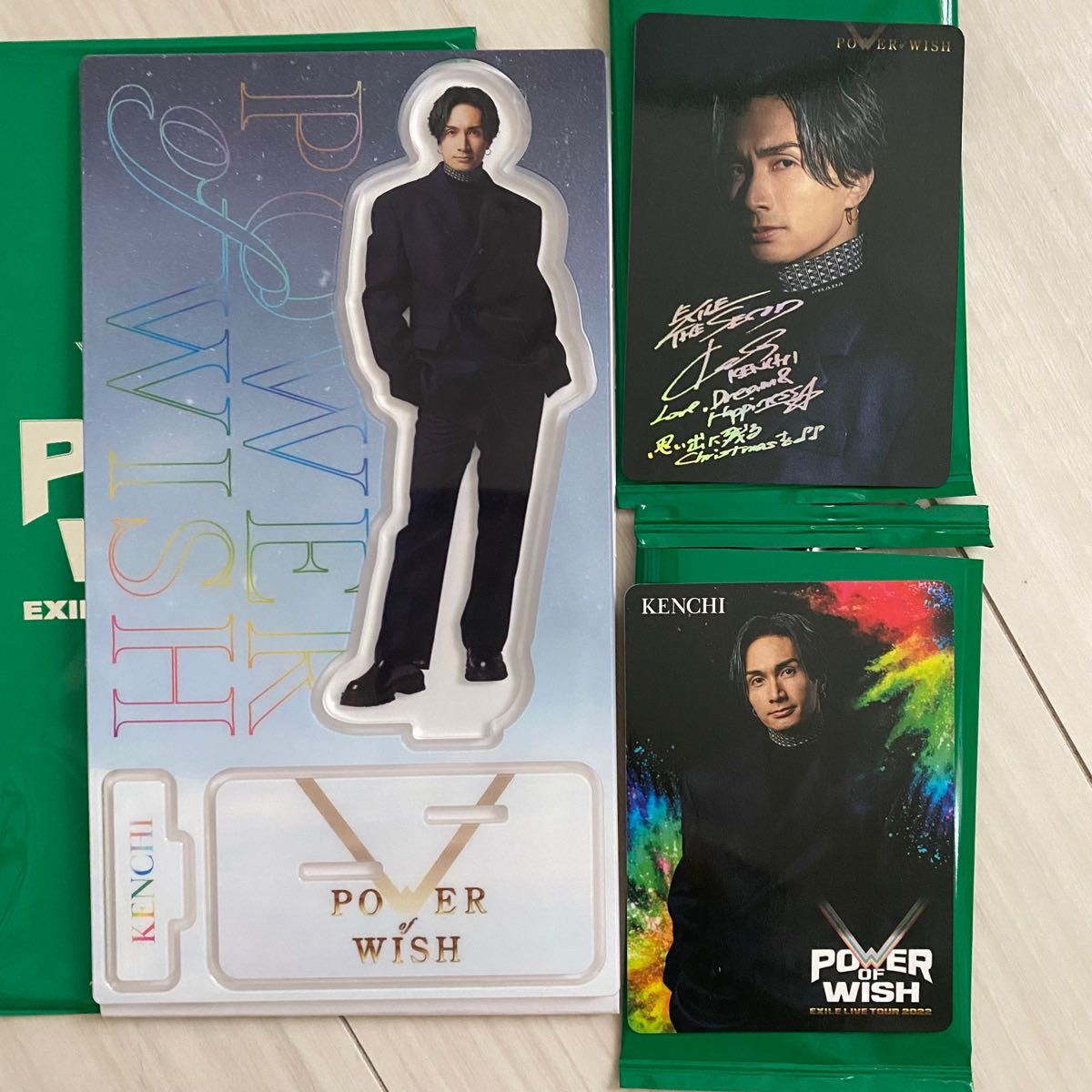 ご予約品】 EXILE KENCHI 橘ケンチ 千社札 STAR OF WISH TV衣装 | my