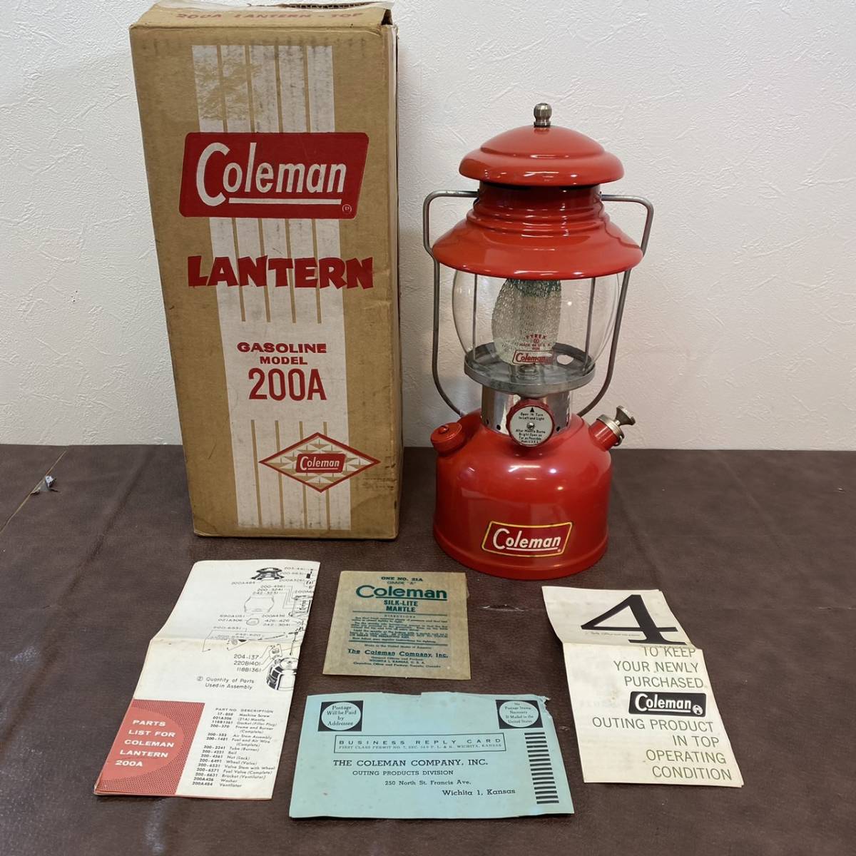 美品 【MH-2100】未使用品 Coleman コールマン 200A195 ガソリン