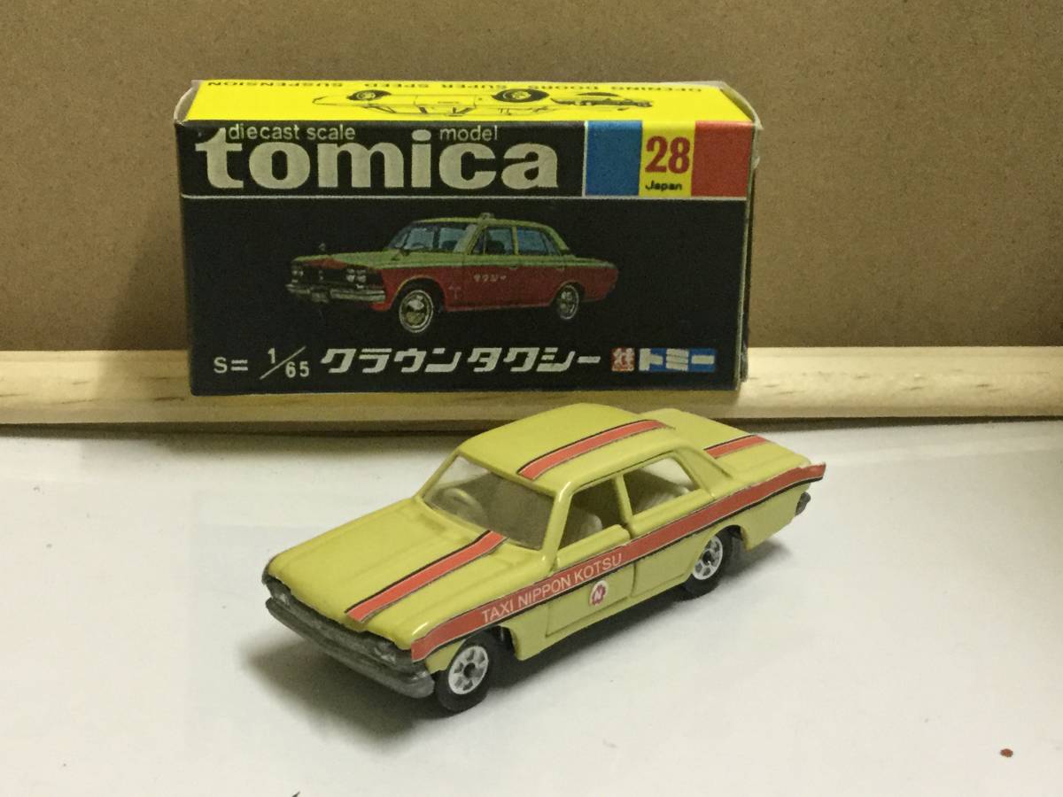 TOMICA トミカ クラウン タクシー TAXi 日本交仕様 1Dホイール-