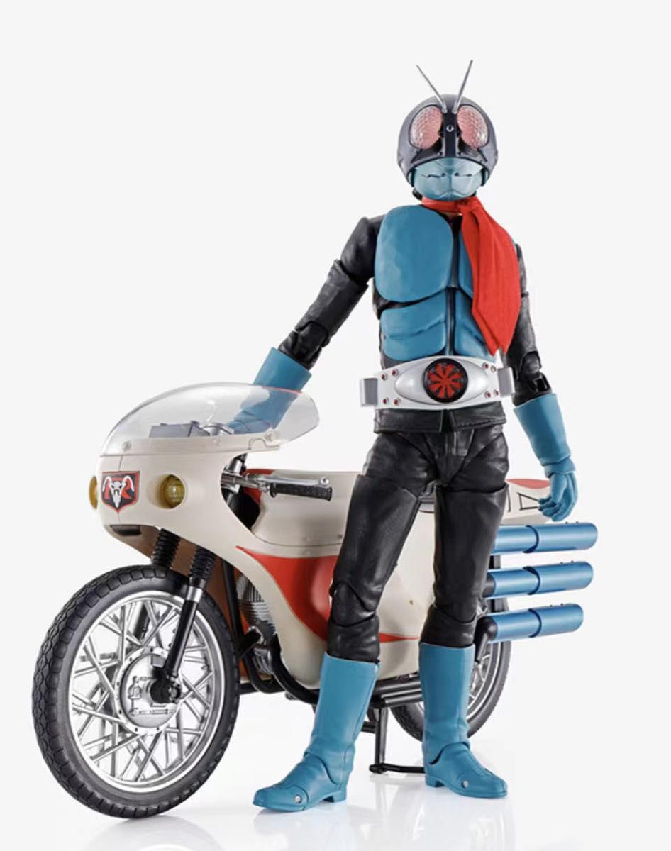 S.H.フィギュアーツ 真骨彫製法 仮面ライダー旧1号 サイクロン号-