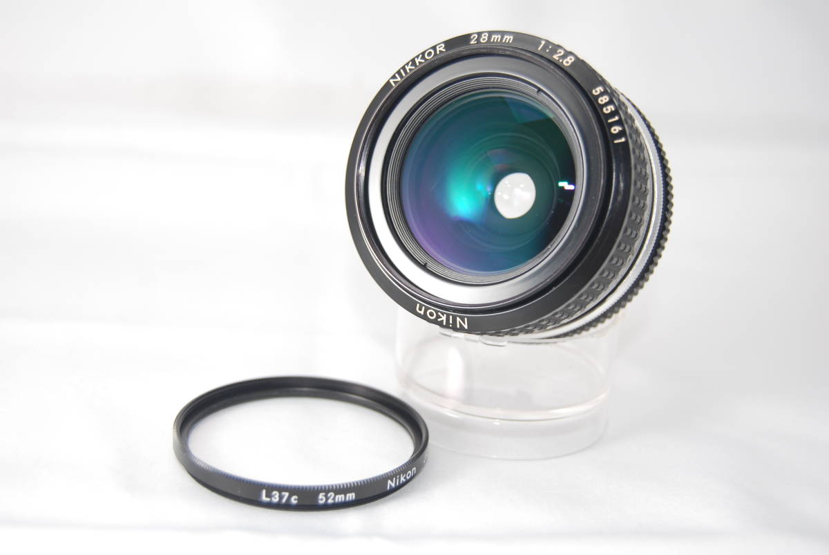 ★実写結果良好★Nikon ニコン Ai NIKKOR 28mm F2.8 #D-764_画像1