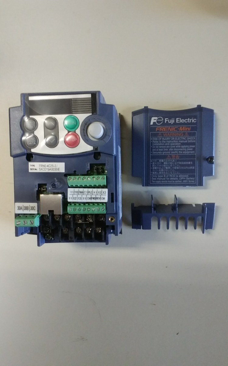 富士電機 インバータ FRN0 4C2S-2J 3Φ200V 0 4Kw|Yahoo!フリマ 富士電機 インバータ FRN0 4C2S-2J 3Φ200V 0 4Kw|Yahoo!フリマ