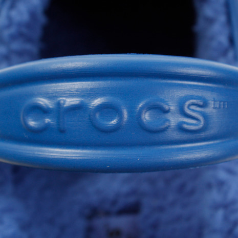 18.5cm クロックス （crocs） classic lined clog クラシック ラインド クロッグ ブルー blue jean C12 ボア 新品_画像4