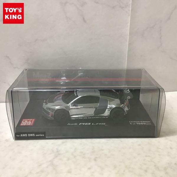 1 иен ~ Kyosho авто шкала коллекция Mini-Z Audi R8 LMS Polished Aluminum