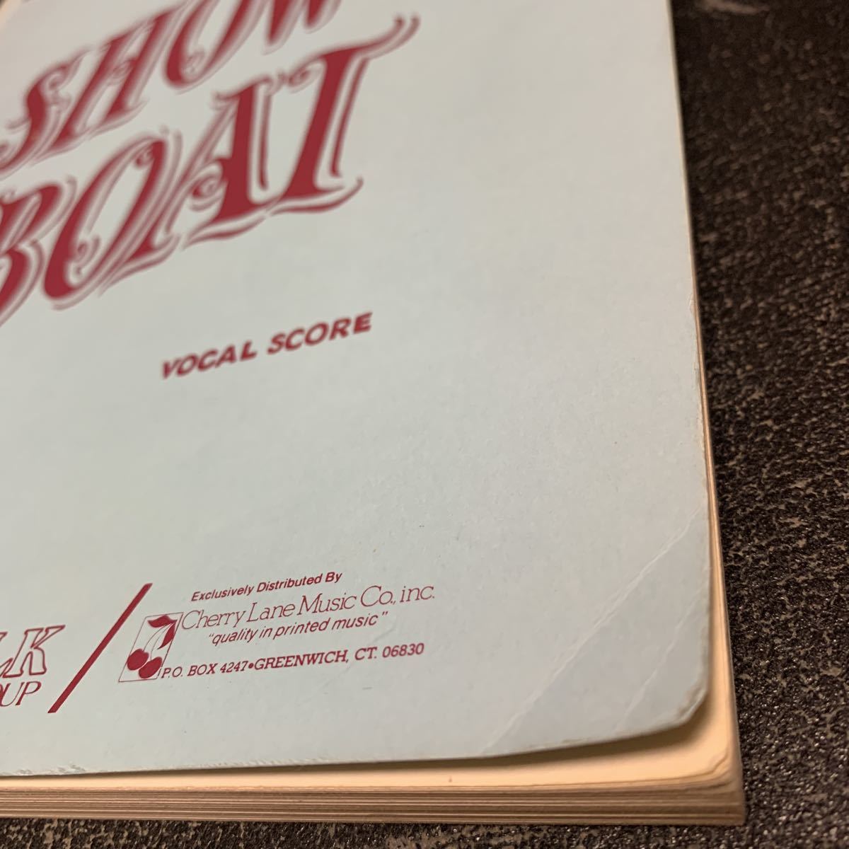 SHOW BOAT/スコア JEROME KERN ヴォーカル・ピアノ・ジェロームカーン_画像8