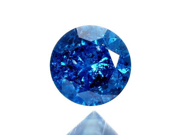 ヤフオク! - 【ジュエリー極】超特大サイズ！天然ブルーダイヤモンド 