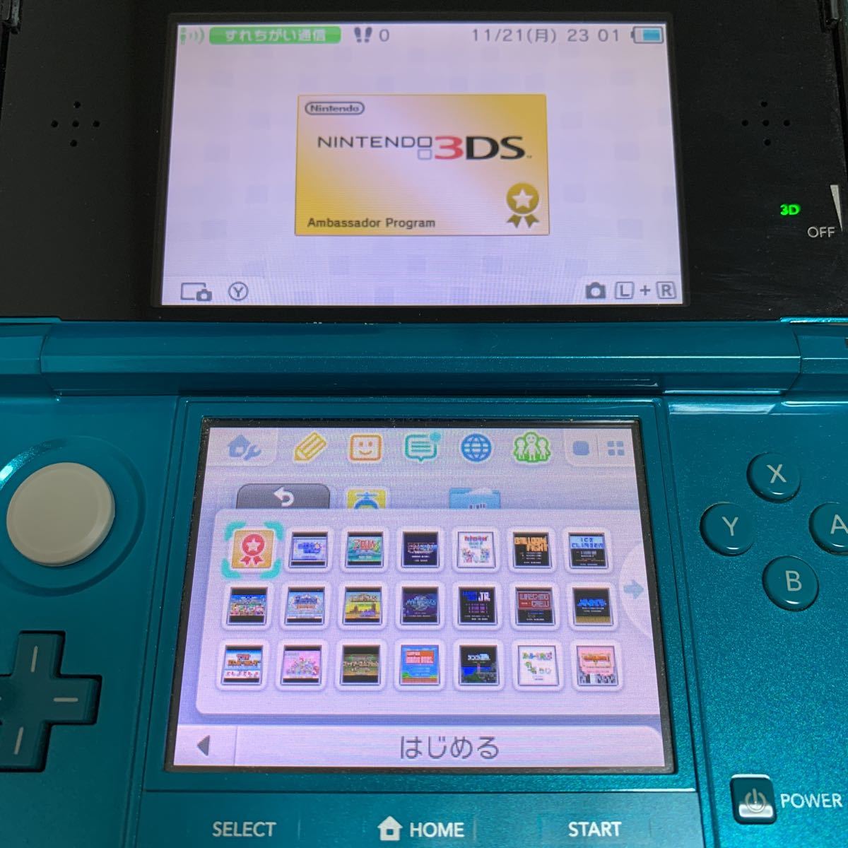 アンバサダープログラム付き ニンテンドー3DS VC含むソフト大量50本以上