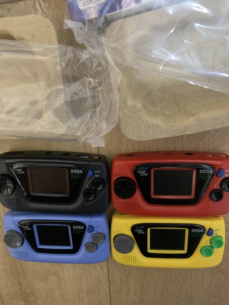 ☆ゲームギアミクロ4色+ビッグウィンドーミクロ☆ブラックブルー