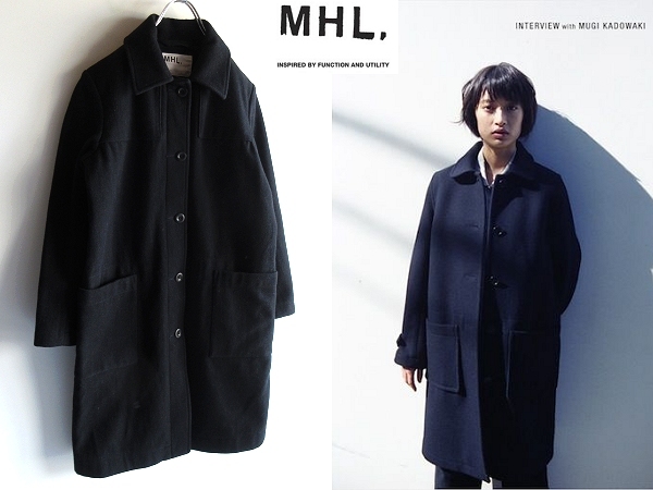 値引きする MHL. マーガレットハウエル BASIC MELTON ウールメルトン