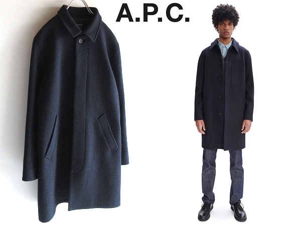 のサイズ⋱ A.P.C.×Jules Tournier Wool Coat / サイズ：S ジュール