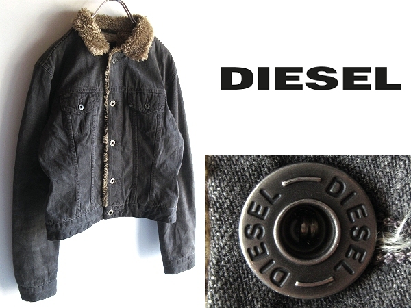 日本最大の ディーゼル DIESEL ドーナツ釦 国内正規品 モロッコ製 黒 フェードブラック L デニムジャケット 裏ボア ビンテージ加工 ウォッシュ加工 ジャンパー、ブルゾン 日本最大の ディーゼル DIESEL ドーナツ釦 国内正規品 モロッコ製 黒 フェードブラック L デニムジャケット 裏ボア ビンテージ加工 ウォッシュ加工 ジャンパー、ブルゾン