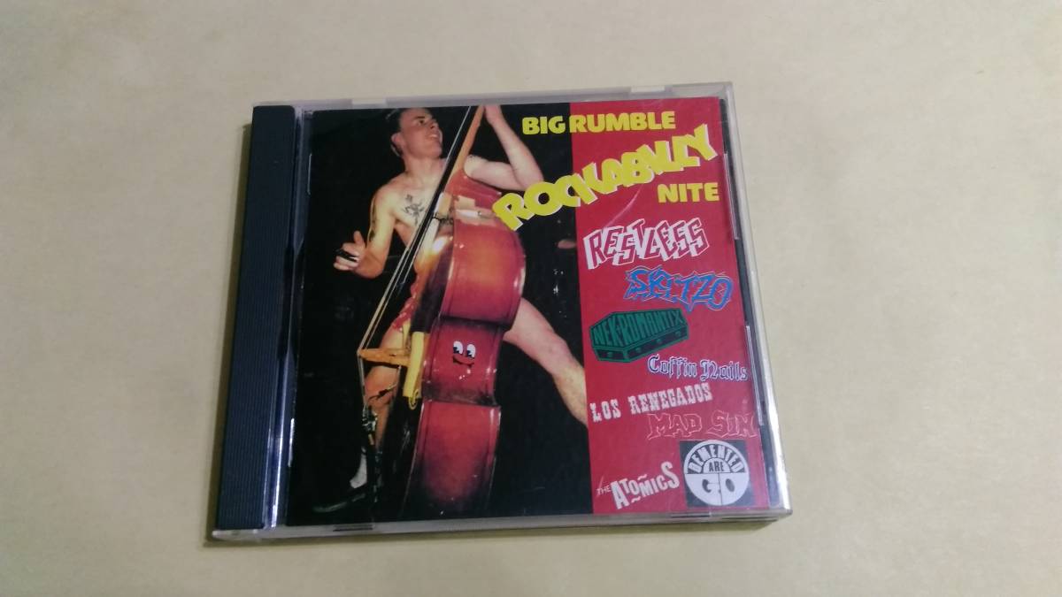 VA/Big Rumble Rockabilly Nite☆Atomics Restless Lost Souls Mad Sin Razorbacks Los Renegados Cyclone Nekromantix Numbskulls Skitzo_画像1