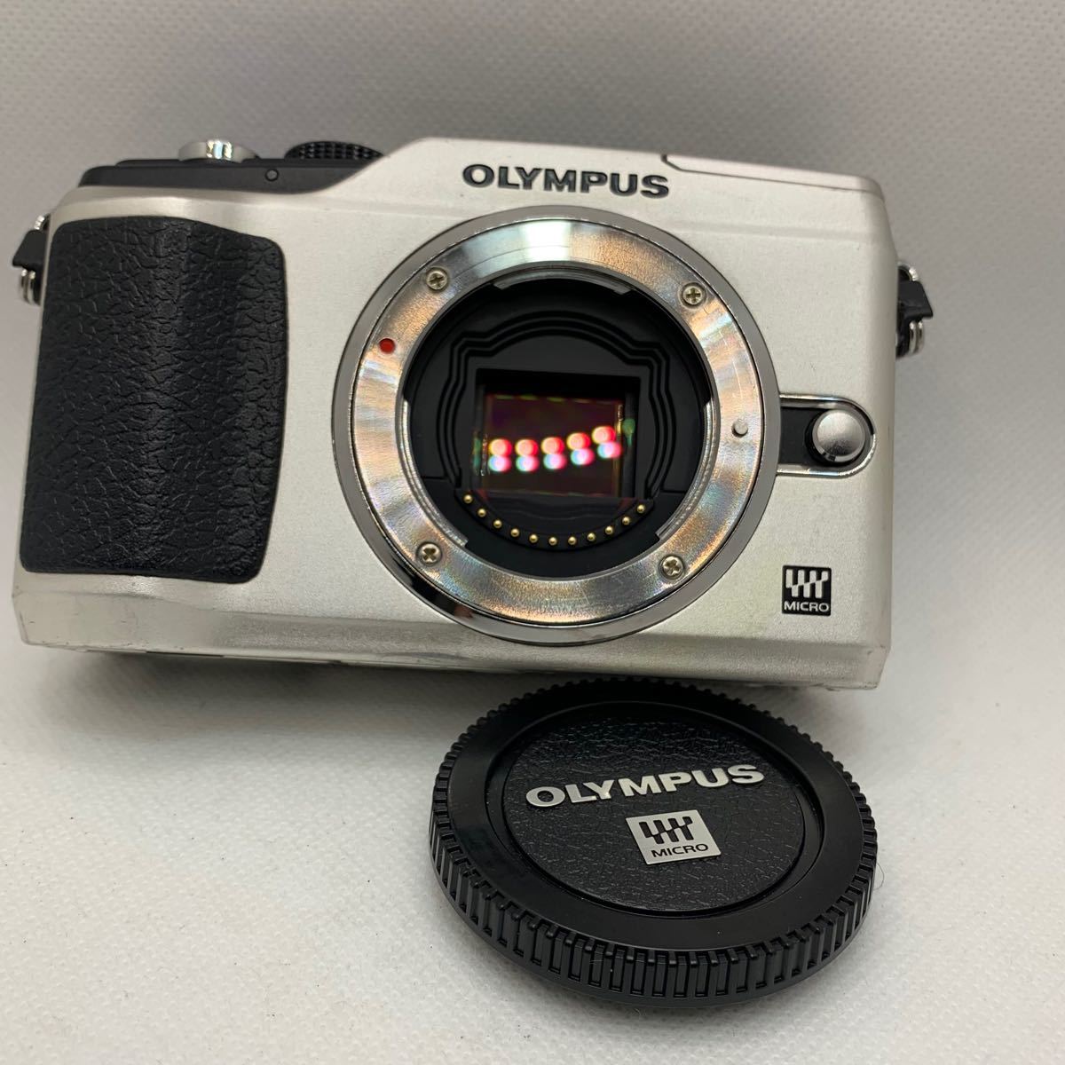 OLYMPUS PEN E-PL2 シルバー 動作良品 ボディのみ｜PayPayフリマ