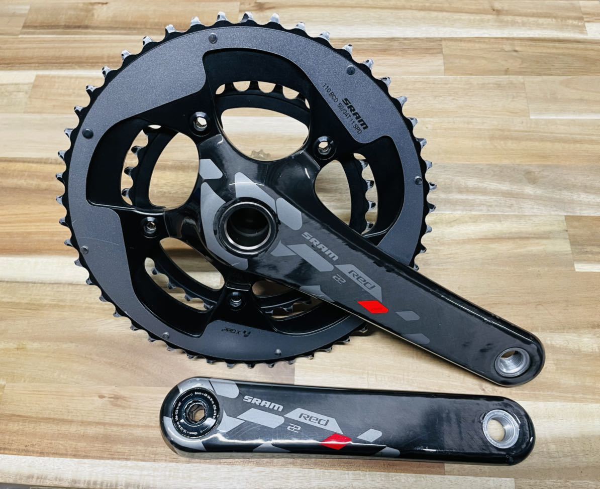Yahoo!オークション - 【超軽量】 SRAM RED22 カーボン クランク Yahoo!オークション - 【超軽量】 SRAM RED22 カーボン クランク