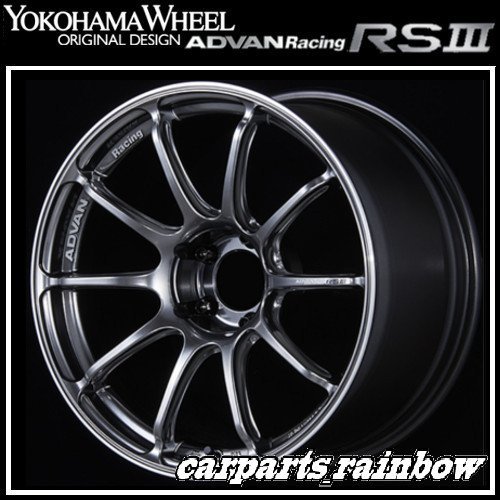 超激安 YOKOHAMA ヨコハマ ADVAN Racing アドバンレーシング RSⅢ 19