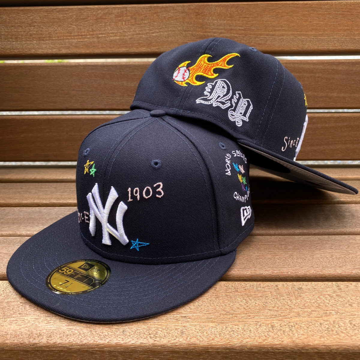 オリジナル ニューエラ 59FIFTY SCRIBBLE ロサンゼルス レイカーズ