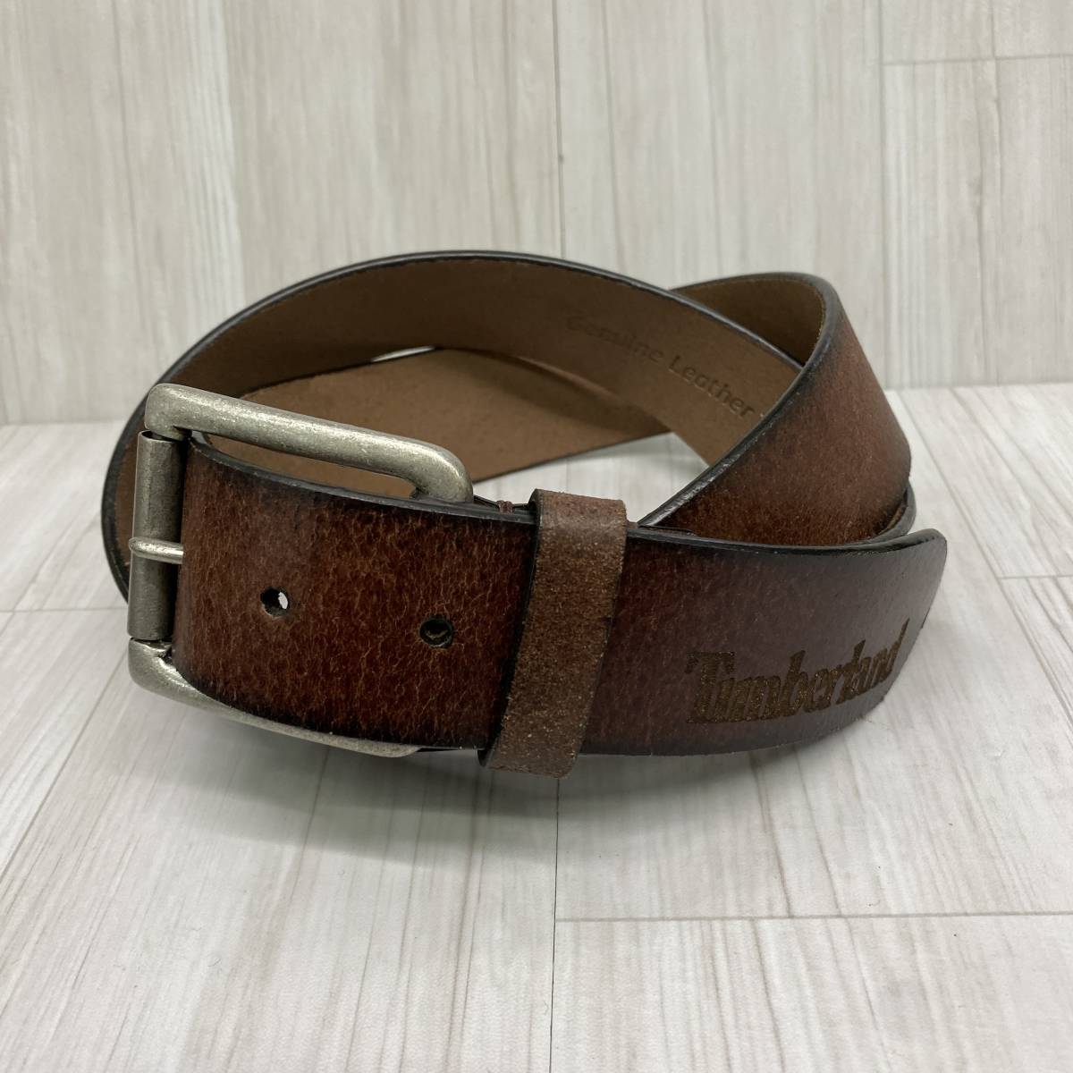 本場USAモデル 【36インチ】 新品 Timberland ティンバーランド Genuine 本革 リアルレザー ベルト BELT ヴィンテージ加工 USA正規品