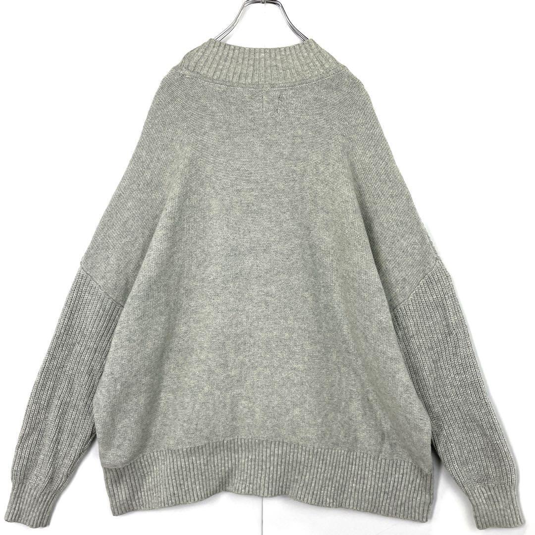 お1人様1点限り】 OLD GAP フィッシャーマン グレー ニット セーター